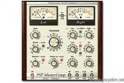 PSP Audioware releases MasterComp dynamics plugin