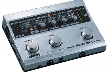 Edirol announces the UA-4FX