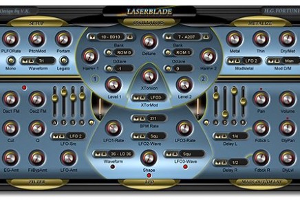 HG Fortune releases the LaserBlade softsynth