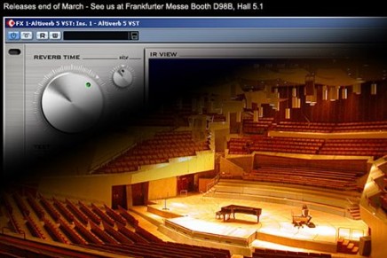 Audio Ease announces Altiverb for Windows XP