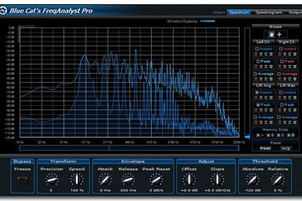 Blue Cat Audio has released FreqAnalyst Pro